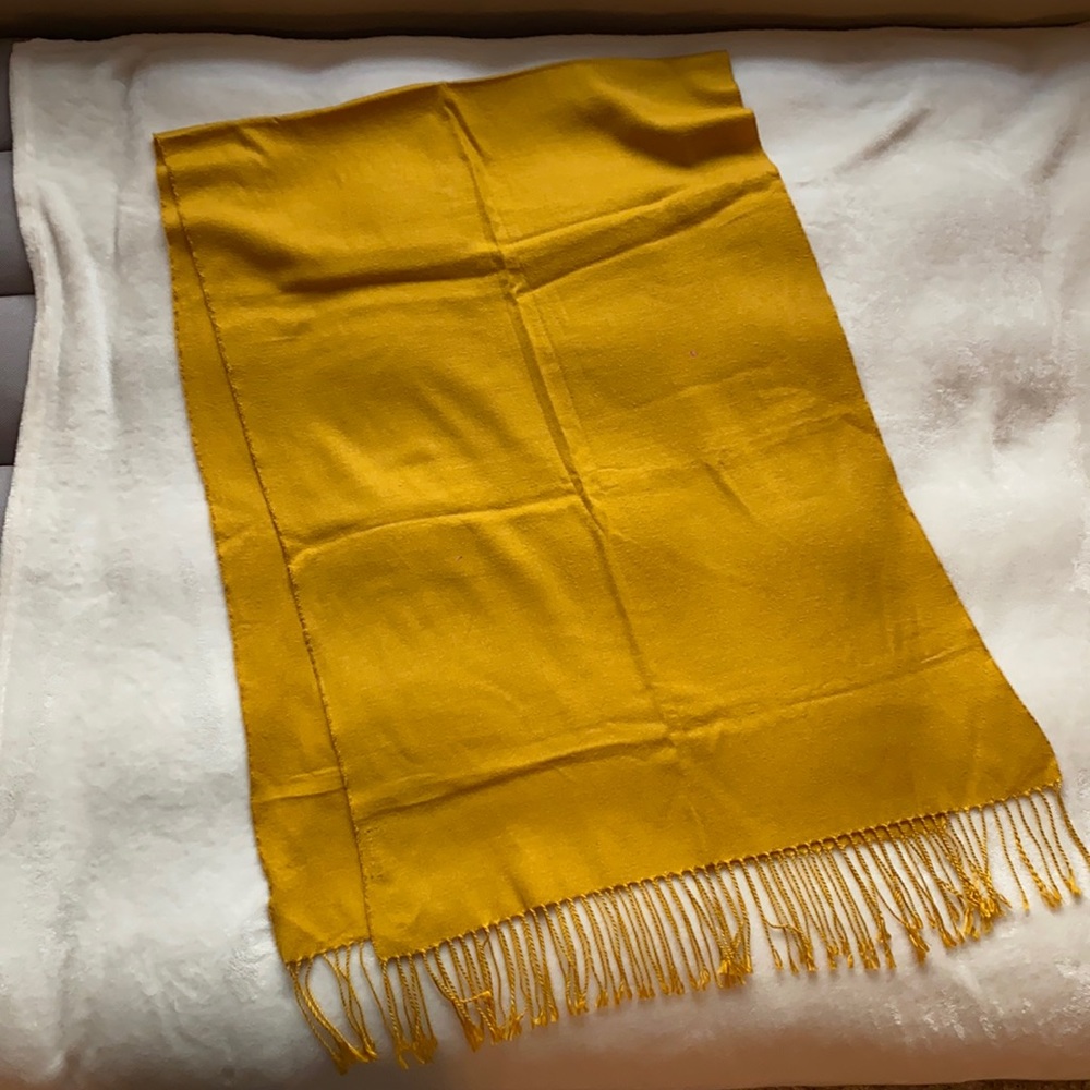 Zara yellow scarf